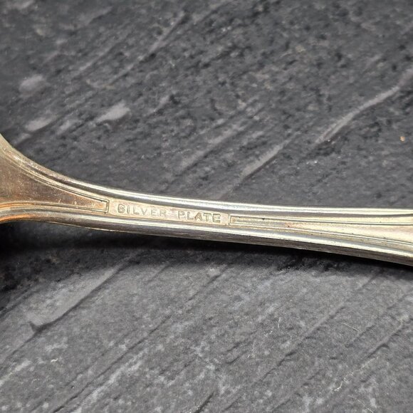 Vintage Sterling Silver Plated Spoon With Sterling Silver Handle HS271 - Picture 6 of 9